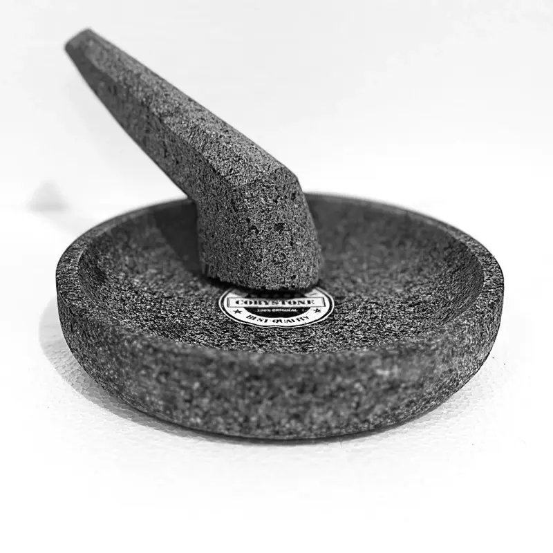 Real stone mortar 18 cm free of mortar