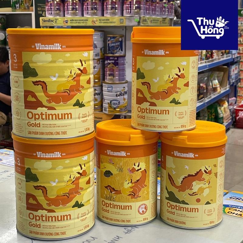 Sữa bột Optimum Gold 800g Vinamilk phát triển toàn diện