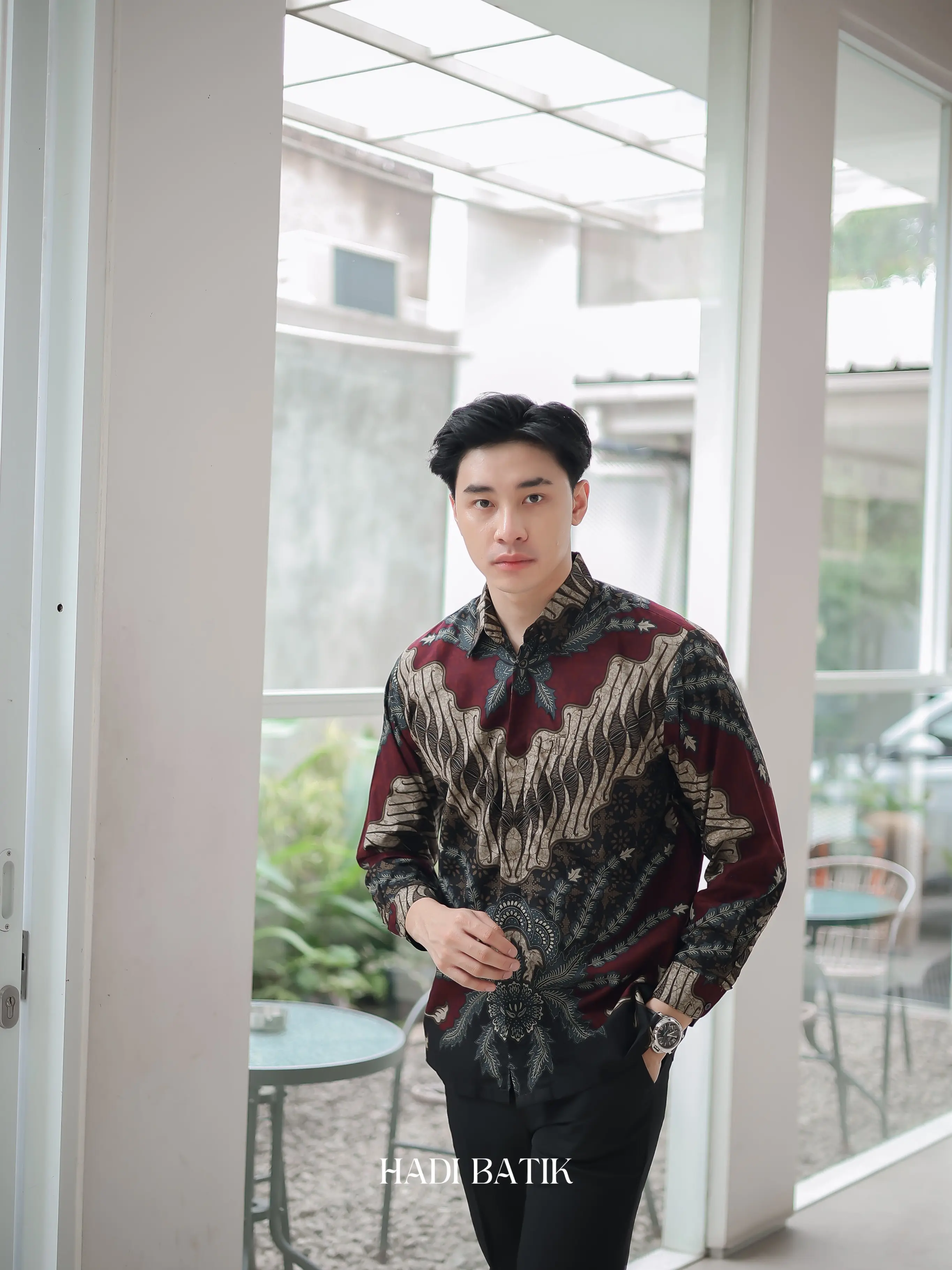 Hardi Batik - ARYA | Kemeja Batik Pria Lengan Panjang Katun