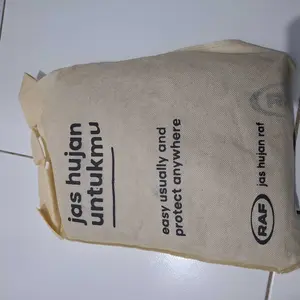 RAF Jas Hujan Pria Wanita Kain Tebal Elastis Anti Air