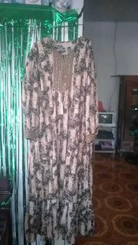 Product Review of GAMIS RENDA SULTAN ori BLINK MOTIF MONOCHROME Rempel Bunga Cantik Rayon Panjang from F**A 0