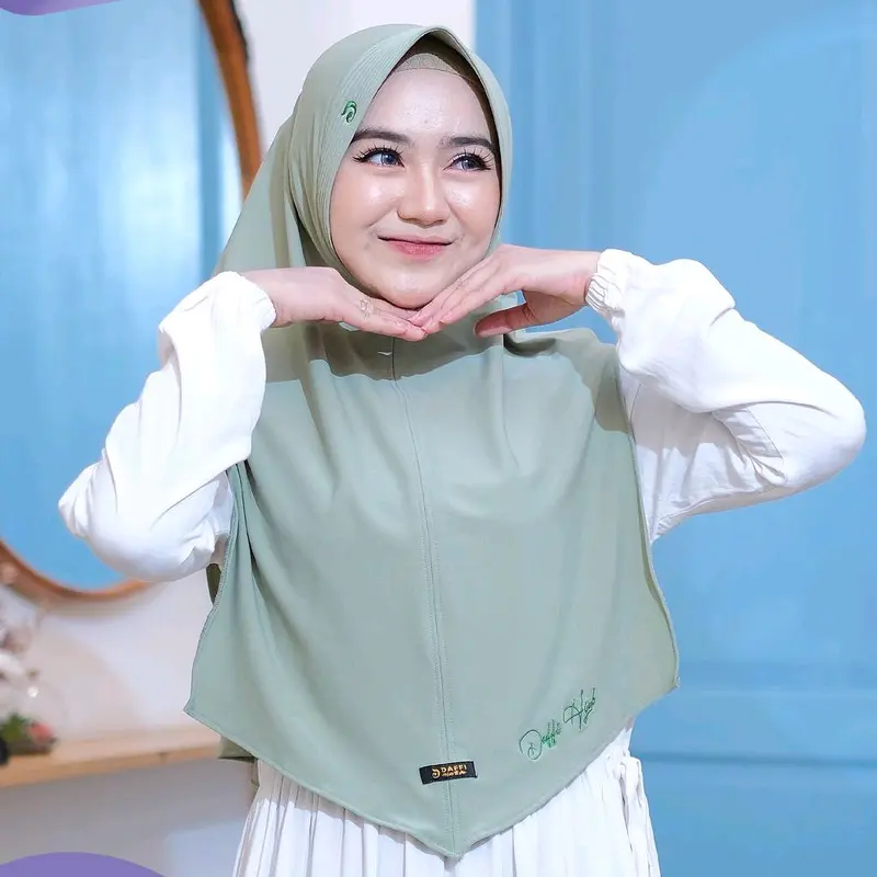 Joseline Daffi Hijab original, hijab Instan Pad Antem 2