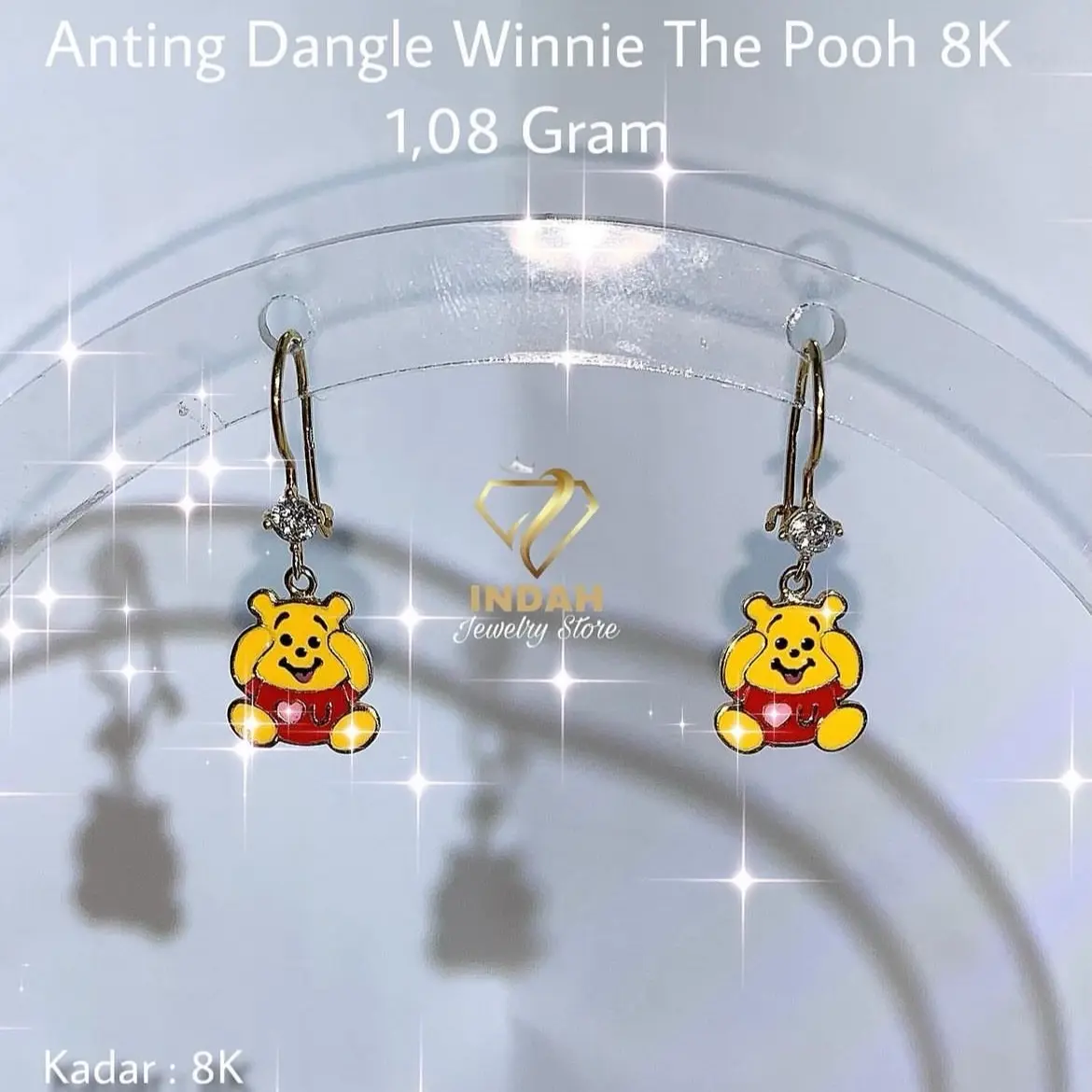 anting winnie the pooh 8K