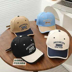 Brooklyn Topi Baseball Anak Laki-Laki & Perempuan Premium Est.1631 New York Fashionable untuk Usia 1-5 Tahun Fleksibel dan Stylish Bayi Anak-Anak