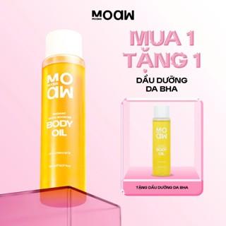 Dầu Dưỡng Trắng Body MOAW MOAWS 150ml - Hương Nước Hoa, BHA Sáng Da Vùng Tối Màu