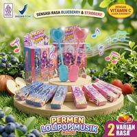 Gambar Lollipop Musik Viral - Permen Bernyanyi Seru Rasa Buah Stroberi & Blueberi. Snack Unik Pilihan Kado Ramadhan & Hampers Idul Fitri. Enak, Murah, Disukai Anak-anak. Ready Stok Terbaru! - MUSIC LOLLIPOP - STRAWBERRY 15g/1pcs. dari Blinko.id Kota Administrasi Jakarta Barat 2 Tokopedia