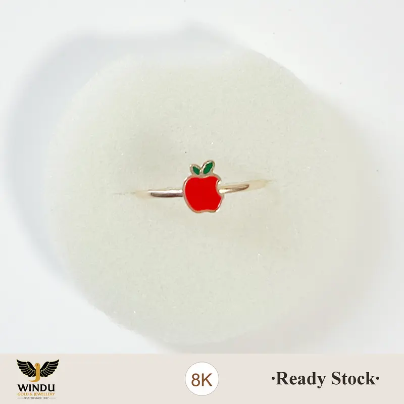 Cincin Apel Emas 8k Windu Gold & Jewellery 0