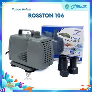 Rosston RS 106 Low Watt Eco Power Aquarium Water Pump Pompa Air Kolam