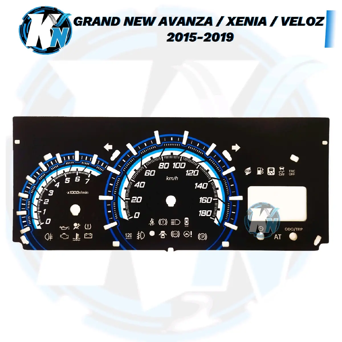 Speedometer Variasi Grand New Avanza Xenia Veloz tahun 2015-2019 / panel speedometer