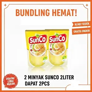 Bundling Hemat Minyak Sunco 2 Liter Dapat 2 Pcs - Minyak Goreng Sunco - JAYADY STORE