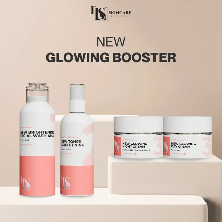 LS SKINCARE PAKET LENGKAP BRIGTHENING BOOSTER (ELSTM) Kosmetik Perempuan Mencerahkan Wajah Kusam Perawatan 0