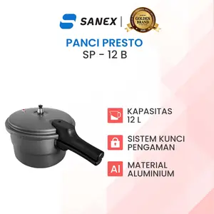 SANEX Panci Presto Brilliant Coating 12 Liter SP-12 B