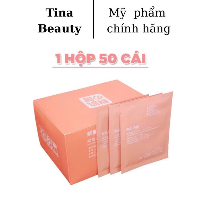 Hộp 50 Mặt Nạ Tế Bào Gốc Nhau Thai Cừu Nhật Bản Rwine beauty mask 40ml x 50 miếng cre8skin