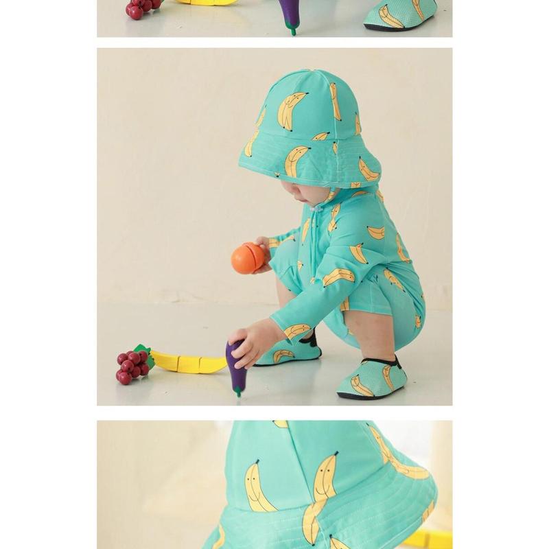 Product Introduction of Children's Boys and Girls Long Sleeve Sun Protection 1 7 Years Old Swimsuit Surfing Suit Infants Baby Swimming 37