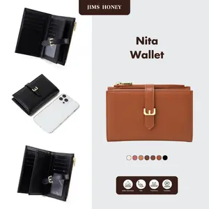 [ BEST DEAL, OWNER'S CHOICE!!! ] JIMS HONEY - Nita Wallet - Dompet Wanita Kulit Kartu Uang women