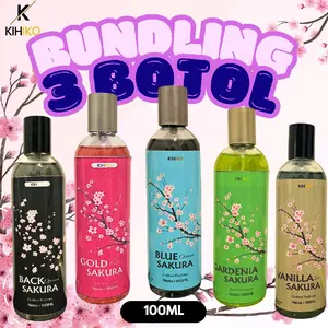 Sakura Series by KIHIKO 100ml Aroma Elegan dan Manis untuk Pria Wanita
