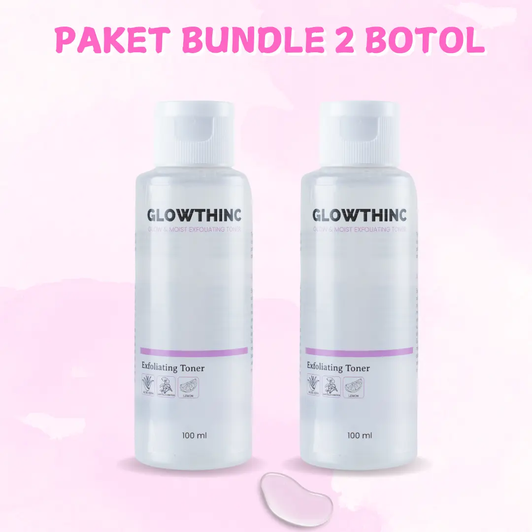 Glowthinc Glow & Moist Exfoliating Toner Untuk Flek Hitam Membandel