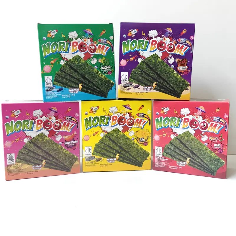 NORI BOOM 1 DUS 5 VARIAN RASA BISA MIX REQUEST 0