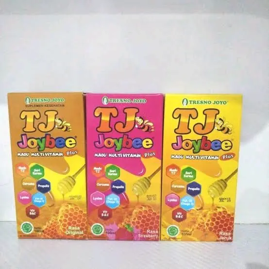 Madu tj joybee multivitamin 100ml penambah nafsu makan anak #original #menyehatkan