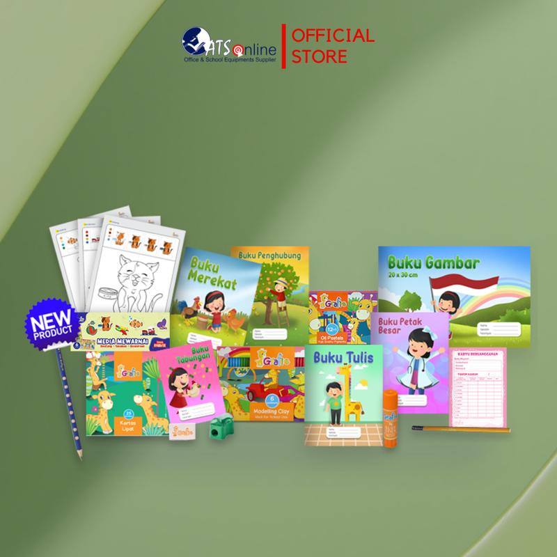 Grafie PAKEKO Paket Alat Tulis Anak 1