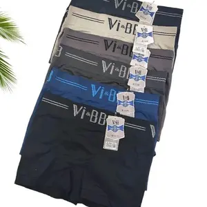 VI&BB / VB MAN Celana Dalam Pria Boxer Seamless Katun Rajut Atletis & Elastis Size M-L-XL-XXL Bahan Adem Lembut Nyaman Super Elastis Promo Spesial