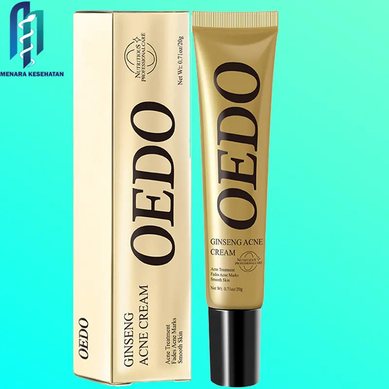 Oedo Ginseng Acne Cream Treatment Fades Acne Marks Smooth Skin Krim Penghilang Jerawat 0