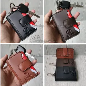 [HC MERK02] Dompet STNK Gantungan Kunci Mobil Motor Stainless