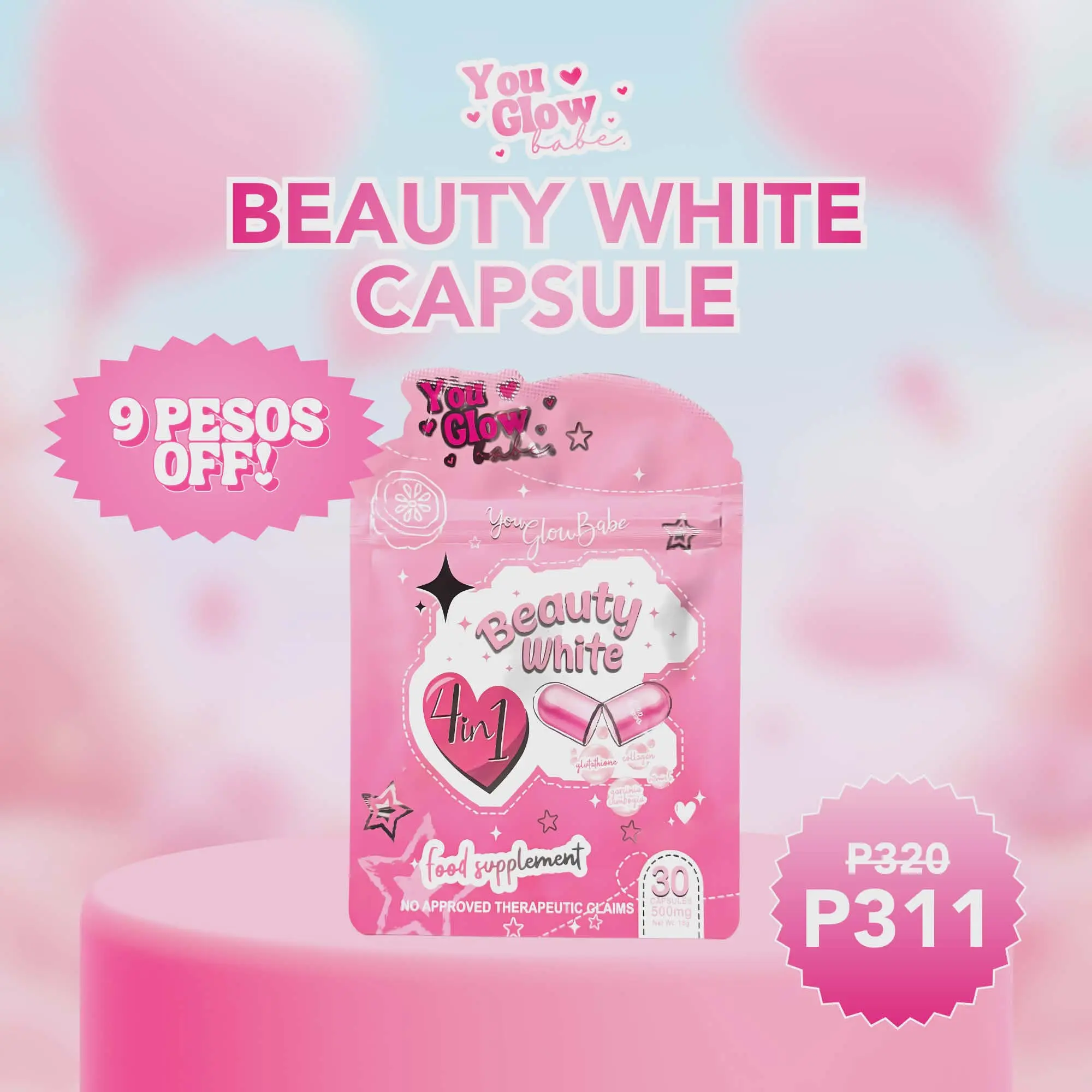 You Glow Babe Beauty White 4in1 Capsule