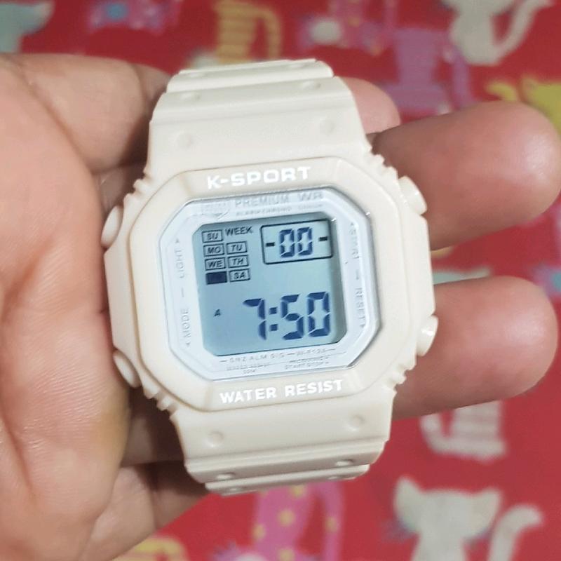 JAM TANGAN CEWE ORIGINAL K SPORT Wanita Stopwatch 2