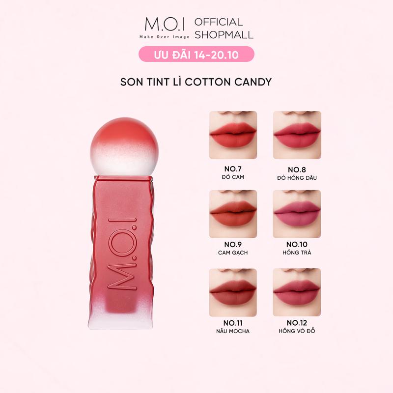 Son tint MOI Cotton Candy - Son Kẹo Nhẹ Như Bông - Matte Lasting Lip Tint