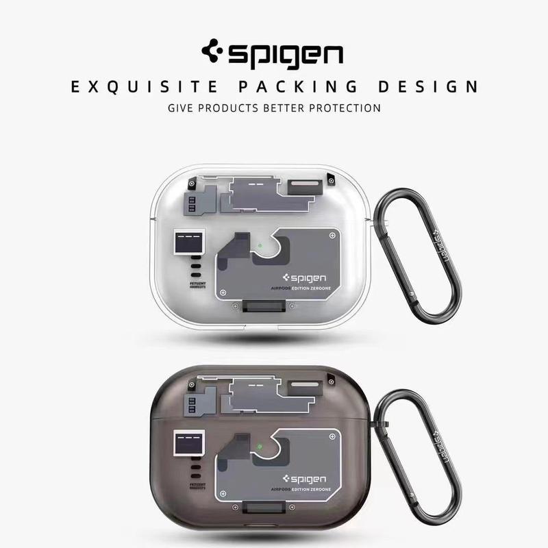 Spigen Ultra Hybrid Zero One Tech ear case for Air pods 1/Air pods 2 ...