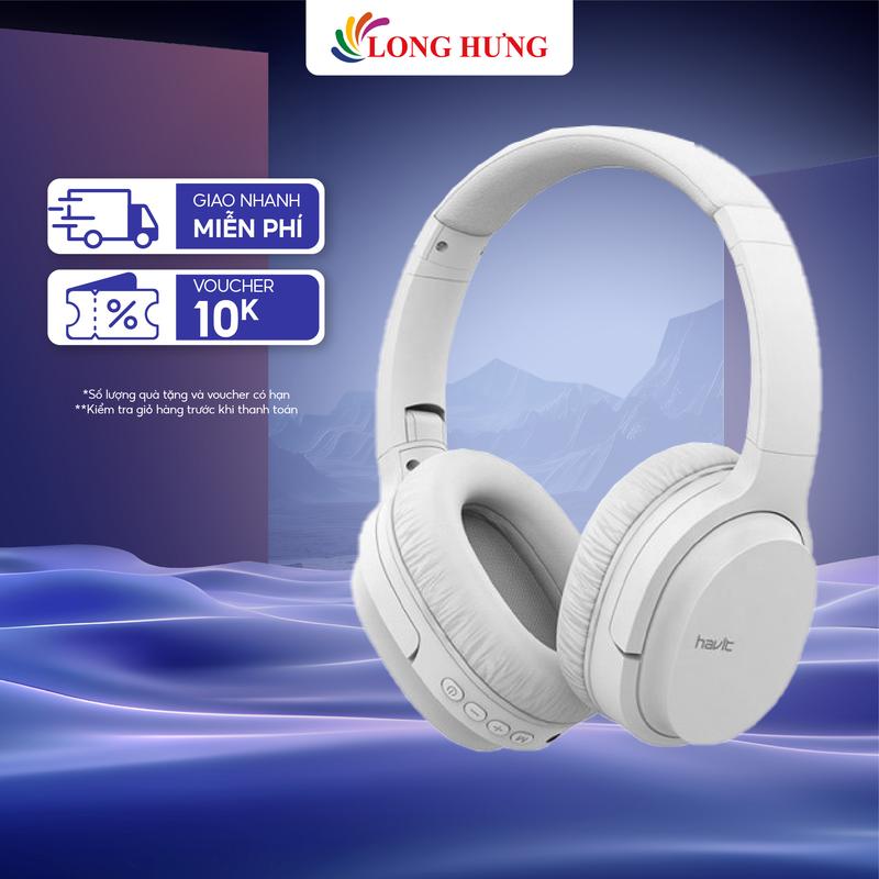 Tai nghe chụp tai Bluetooth Havit i62 BT 5.0 HVBT-I62 - Hàng chính hãng