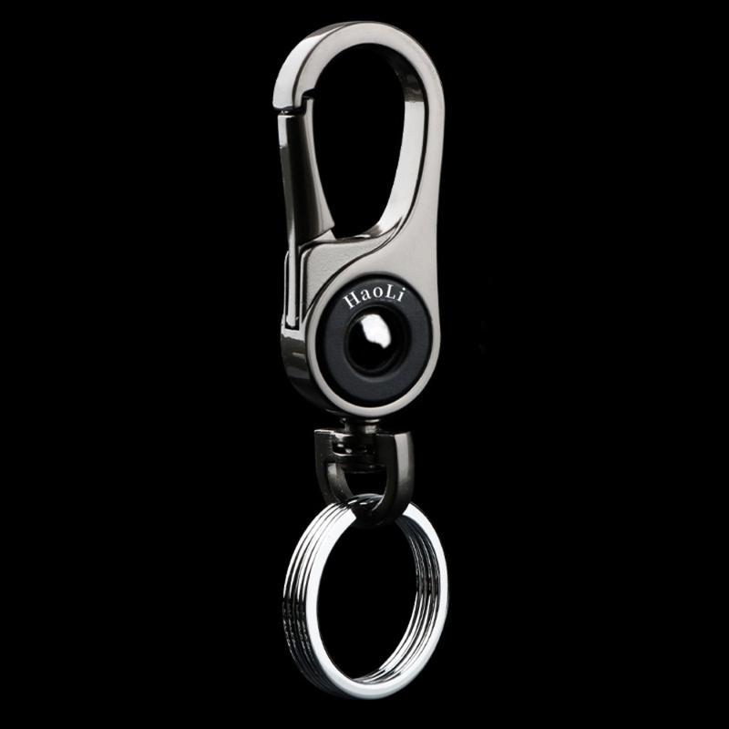 Móc khóa Carabiner, hợp kim titan và kẽm, phong cách doanh nhân, được đánh bóng, thích hợp cho chìa khóa ô tô, phong cách doanh nhânDây Chuyền Chìa Khóa Titan, Chống Vân Tay, Chống Gỉ, Thích Hợp Làm Mặt Dây Chuyền Chìa Khóa 4