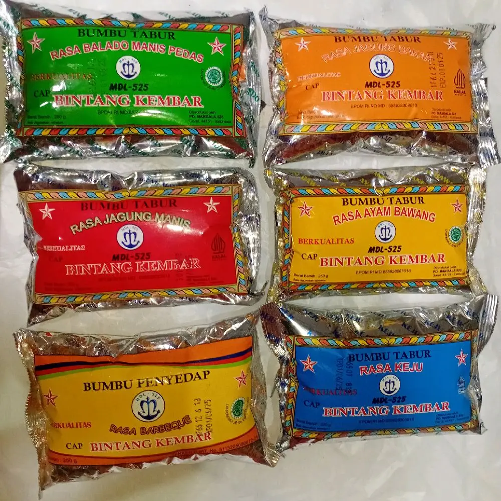 Bumbu Bintang Kembar 250gr berbagai rasa