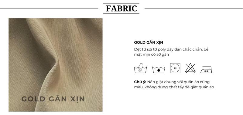 Product Introduction of Đầm Dự Tiệc Ngắn Cổ Vuông Phom Corset Tùng Xòe Chất Gold Gân MissChic x BBSTORE'S - D4304A 4