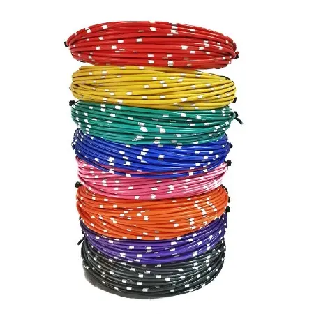 ASLI TEMBAGA - Kabel Body Bintik Serabut Tebal Tembaga 0.5mm - Diameter Luar 2mm  - Kabel Bodi AVS