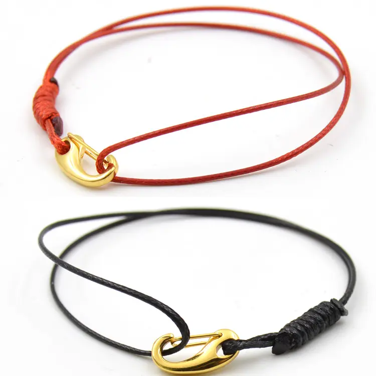 Thin Hand Rope Bead Transport Bead Matching Rope Gold 3D Hard Gold Pixiu Waterproof Year Red Rope Bracelet Thin Road Road Tong