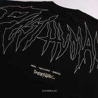 Gambar KREMLIN T-Shirt BOXY OS Fit Black - Posthuman - S dari Kremlin Clothing Kota Bandung 4 Tokopedia