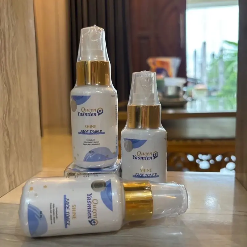 FACE TONER SHINE QUEENYASMIEN ( Penyegar wajah ) 4