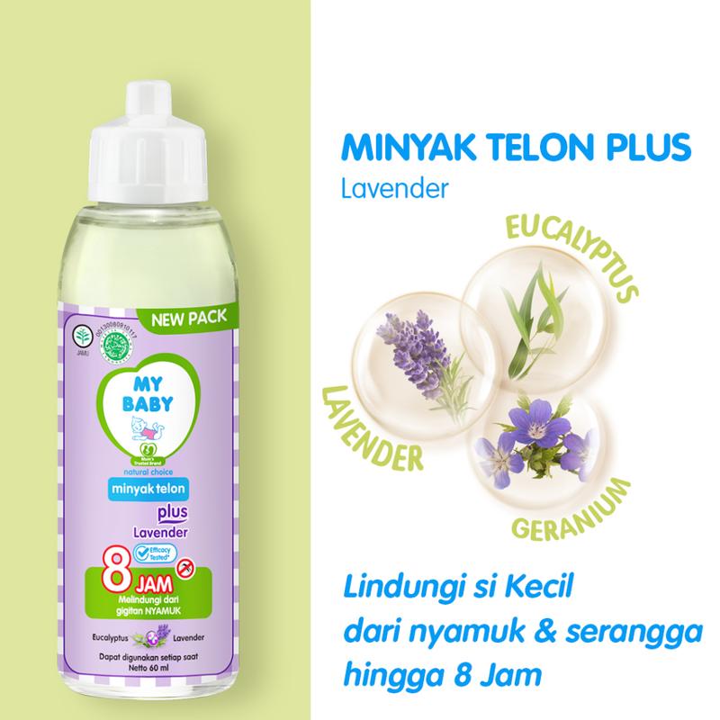 My Baby Minyak Telon Plus Menghangatkan & Melindungi Anak Bayi Dari Gigitan Nyamuk 4