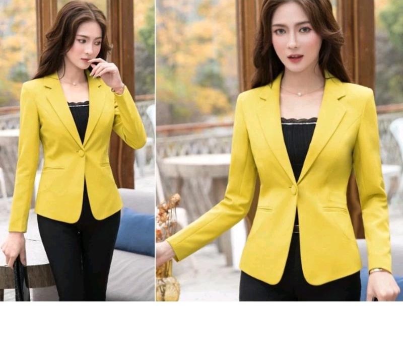 Product Introduction of NEW!! FASHION TERKINI/BLAZER WANITA FORMAL/JAS WANITA MASA KINI/JAS BISNIS WANITA/JAS KANTOR WWANITA 6