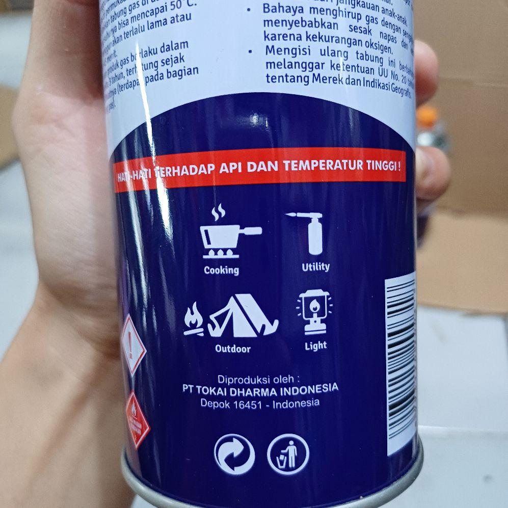 【 COD 】Paket Hemat 3 kaleng gas portabel untuk kompor portable dan torch Kitchenware