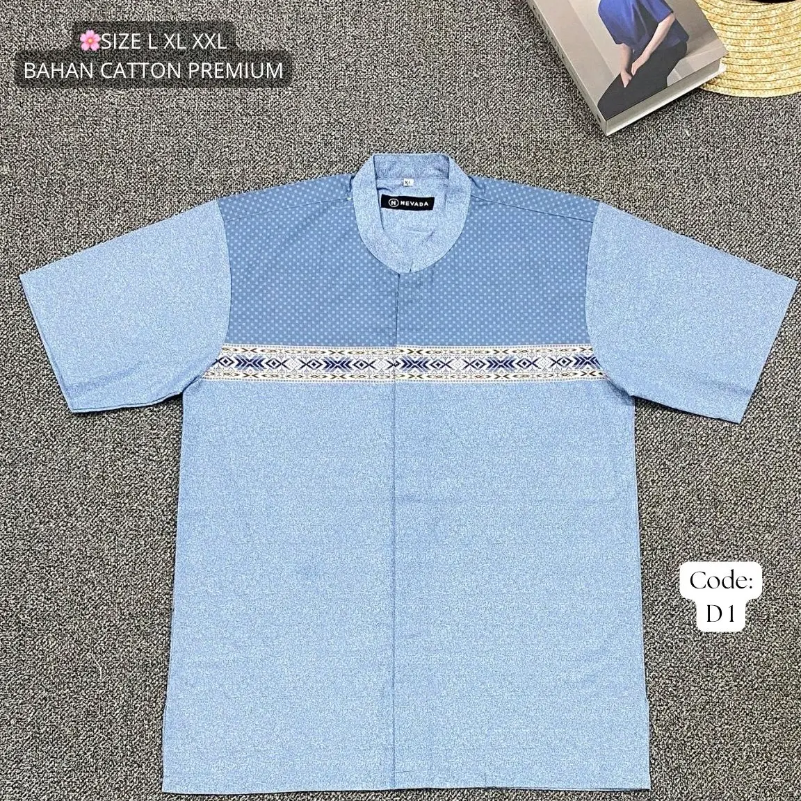 KOKO BRANDED NEV*ADA SIZE L XL XXL DEWASA BAHAN CATTON HALUS