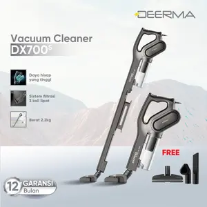 【COD】Deerma DX700s 15kPa 2-In-1 Handheld Vacuum Cleaner Cleaning Membersihkan Vacum Penyedot Debu