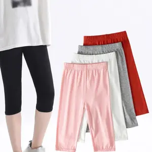 Legging anak perempuan 7/8 | Legging anak perempuan 12 tahun | Legging dalaman rok sekolah anak perempuan Celana Pakaian Fashion