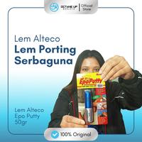 Gambar Alteco Lem Epo Putty 50gr Serbaguna untuk Beton Fiberglass Logam PVC Plastik Kayu dan Akuarium Tahan Air dan Kimia Multifungsi dan Tahan Panas hingga 120°C dari Octane Up Store Kota Bandung 1 Tokopedia