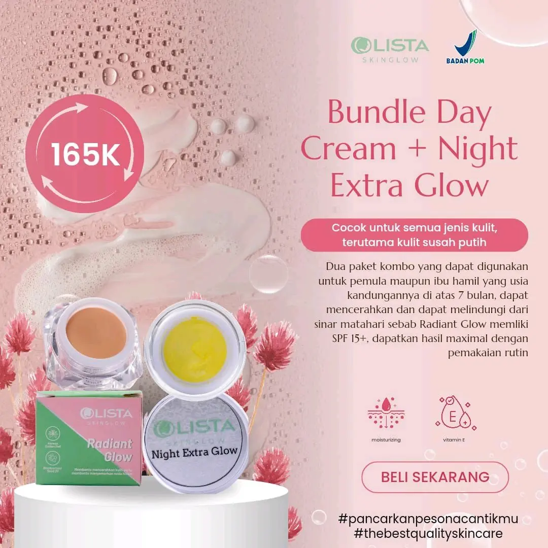 Paket hemat Day cream + Night dosting Colista