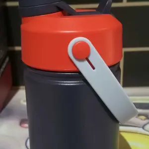 [Brand Crazy Deals]POWCAN Botol Minum Anak Sekolah 350ml | Karakter Lucu Anti Bocor 2 Cara Minum Vacuum