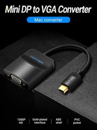 Gambar VENTION CONVERTER DISPLAY - Mini DP Thunderbolt to VGA - HBD dari Techno Computer Bali Kota Denpasar 2 Tokopedia
