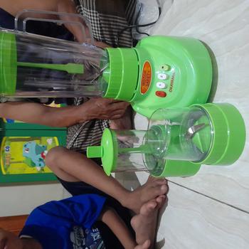 Product Review of BLENDER PLASTIK OKAYAMA BLENDER 3 IN 1 OK-355 3 tabung from z**e 2